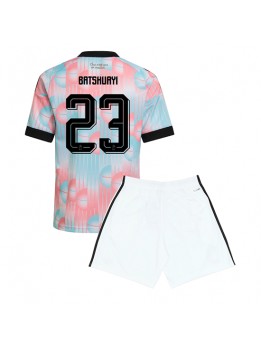 Detské Futbalové oblečenie Belgicko Michy Batshuayi #23 MS 2026 Krátky Rukáv - Preč (+ trenírky)